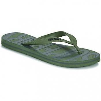 Superdry Vintage Vegan Flip Flops for Men in Khaki
