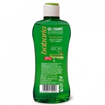 Babaria Aloe Vera Shampoo and Gel, 200 ml
