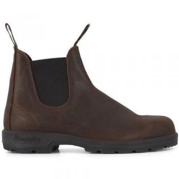 Bota Chelsea Blundstone 1609 de Piel Marrón Antiguo, Talla UK 7 (EU 40-41), Resistente al Agua