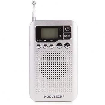 Timemark Radio Digital de Bolsillo kooltech cpr124, Plastico, Gris, Talla única