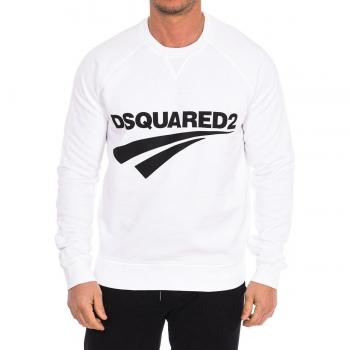 Sudadera Dsquared2 y camiseta negra de algodón DSQ2 Milano Italia - Talla S