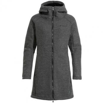Vaude Tinshan III Women's Fleece Hoodie Coat - Size 42, Gray