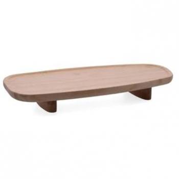 Bandeja de Aperitivos Bidasoa de Bambú Marrón Madera 36 x 15,5 x 4,8 cm