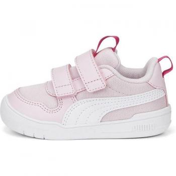 Zapatillas Puma Multiflex Mesh Niño Rosa