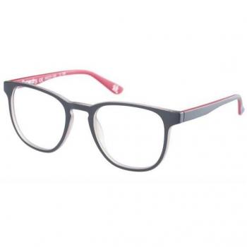 Superdry SDO UNI 108 Men's Eyeglasses Black Size 50 - Blue Light Block Available (Frame Only)