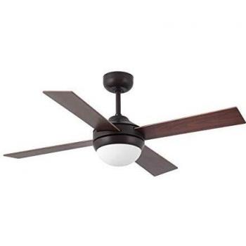 Ventilador de techo Mini Icaria S marrón/roble