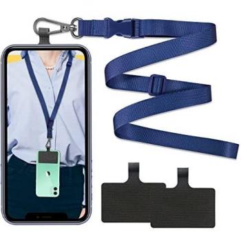ROCONTRIP Crossbody Cordón Cruzado para Teléfono con Correa para el Cuello Cordón con Correa para el Cuello Compatible con la Mayoría de los Teléfonos Inteligentes