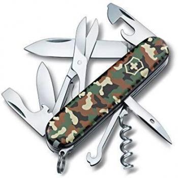 Victorinox Climber Navaja de 91 mm con 14 funciones incluyendo hoja grande y abrebotellas