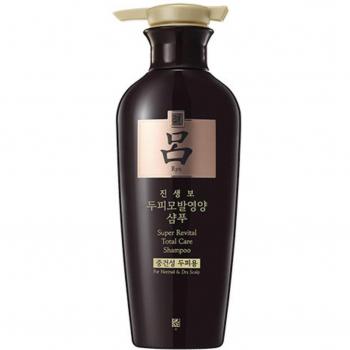 Ryo Jinsaengbo Super Revital Total Care Shampoo for Normal & Dry Scalp 400ml