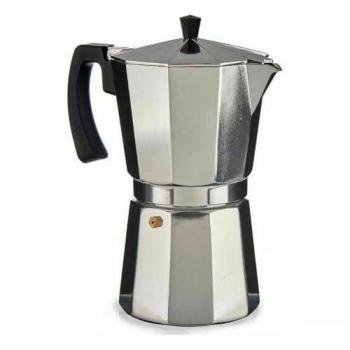 Cafetera Italiana Aluminio 650 ml (12 Unidades) - KINVARA Cuida Cada Detalle