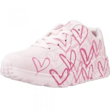 Zapatillas Niña Skechers Uno Lite Spread the Joy Rosa
