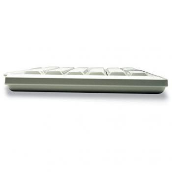 Teclado CHERRY G844400 USB QWERTY Inglés del Reino Unido con trackball, gris, compacto, con cable