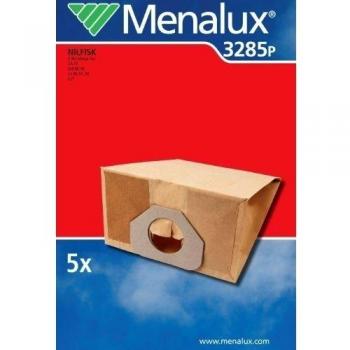 Menalux 3285P - Pack de 5 bolsas para aspiradoras Nilfisk GM 80