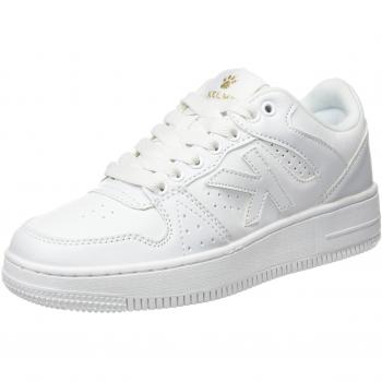 Kelme Unisex Retro Basketball Sneakers - White Leisure Trainers