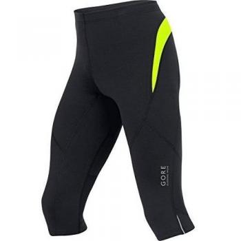 Gore Running Wear Essential - Mallas 3/4 para correr, para hombre, color multicolor, talla S
