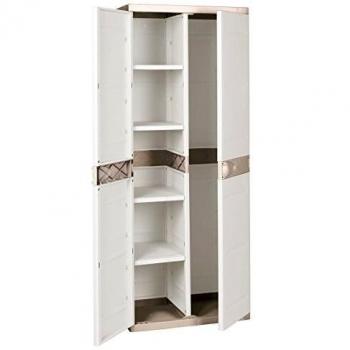 PROFER HOME - Armario Resina 2 P C/Escobero Profer Home 70X44X176