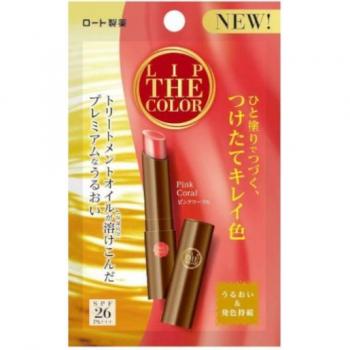 Rohto Mentholatum Lip The Color Pink Coral SPF26 PA+++ 2g