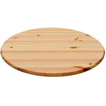 vidaXL Tablero de Mesa Redondo de Pino Natural 25 mm 90cm Recambios Bricolaje
