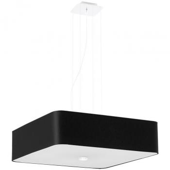 LEDBOX Lámpara suspendida LOKKO 55 negra, E27
