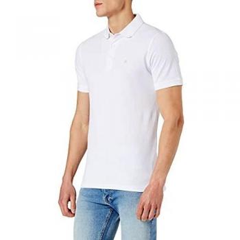 Jack & Jones Paulos Slim Fit Polo Shirt for Men - White