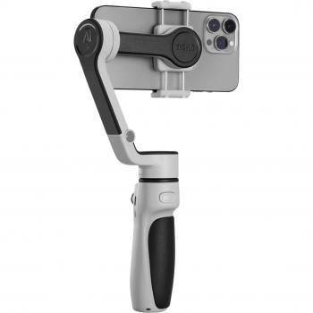 Zhiyun CINEPEER CQ5 3-Axis Smartphone Gimbal with Telescopic Rod, Voice Control, 11-Hour Battery Life, AI Face Tracking and Fill Light