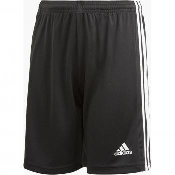 Adidas Pantalones Cortos Squadra 21 para jóvenes, tejido ligero, tecnología de absorción de humedad AEROREADY, diseño clásico con corte regular, cintura elástica con cordón ajustable, incluye bolsillos laterales