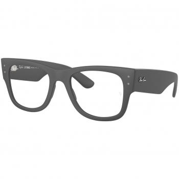 Ray-Ban RX7840V 5521 Men's Grey Eyeglasses Frame Only - Size 52 with Blue Light Block Option