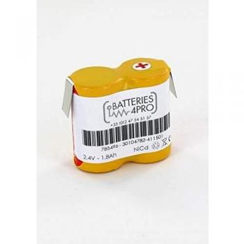 Lado de SAFT 2.4V batería 2 VRECs 1800