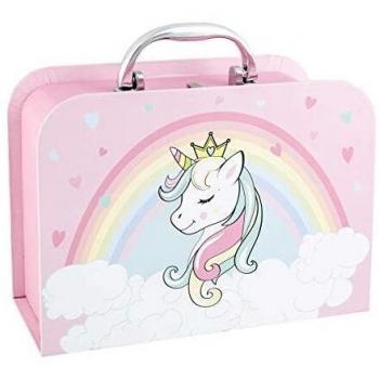 Idena FSC-Mix-Caja de Regalo con diseño de Unicornio