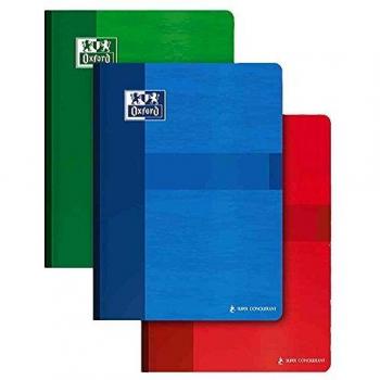 Cuaderno Oxford Cuadriculado Grande, 240 x 320 mm, 96 Hojas