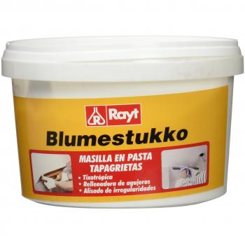 Blumestukko Mastic 305-11 Masilla en pasta. Repara y rellena todo tipo de grietas y desperfectos y alisa irregularidades.