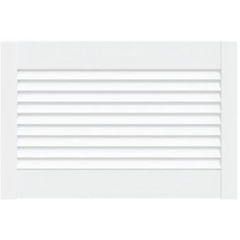 Puerta de armario de lamas madera pino blanco 39,5x59,4 cm