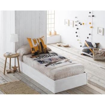 Edredón Ajustable Urban JVR - Tejido 100% Algodón - Estampado Digital - Fabricado en España - Cama 80/90/105 y 135