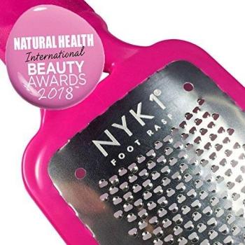 Lima Quitadurezas de Pies MEGAFILE ORIGINAL de NYK1 Pedicura Profesional Micro Limas Súper Afiladas Extra Grandes ÚNICAS de NYK1. Quita la Piel Muerta, Áspera y Callosa en Segundos - en ROSA o Negro