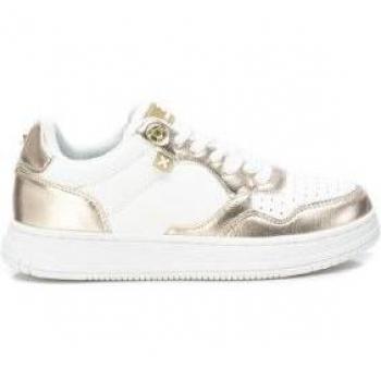 Zapatilla de mujer Xti 142471 plata cordón