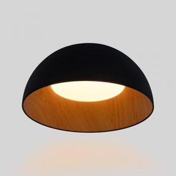 Lámpara de Techo LED CCT 24W Efecto Madera Ø50cm Barcelona