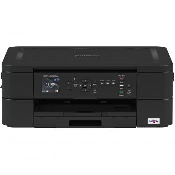 Impresora Multifuncional Brother DCP-J572DW con WiFi, Inyección de Tinta, 27 ppm, Resolución de Impresión 6000x1200 PPP, Duplex, Escáner 1200x2400 PPP, Bandeja de Entrada de 100 Hojas y Pantalla LCD de 4.5 cm