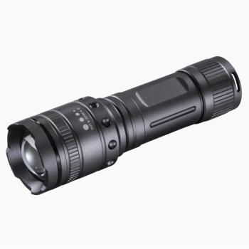 Linterna LED Hama Ultra Pro 1000 Lúmenes - Color Gris, Alcance de hasta 200 metros