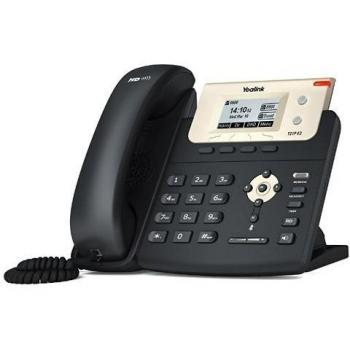 Yealink T21P E2 Teléfono IP Básico con 2 Cuentas SIP y PoE (Fuente de Alimentación Incluida)