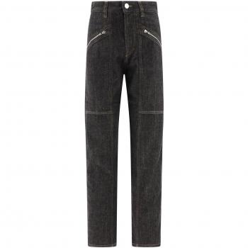 Isabel Marant Women's Fanny Jeans in Blue, Size 34, Denim