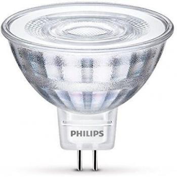 Philips Lighting 5W (35W) GU5.3 Cool White Non-dimmable Spot Foco LED GU5 luz blanca, 3.5 W, Transparente