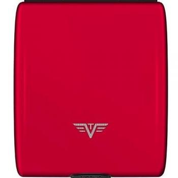 Tru Virtu Seda tipo cartera dinero y tarjetas, Pimiento Rojo