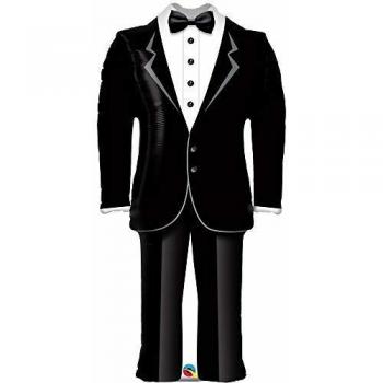 Globo de foil r39 (99 cm) smoking novio