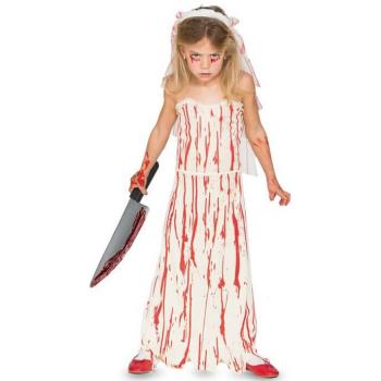 Disfraz de Novia Sangrienta para Niña