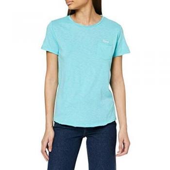 Tommy Jeans Mujer Tjw Pocket Detail tee Ropa Deportiva de Punto Not Applicable, Azul
