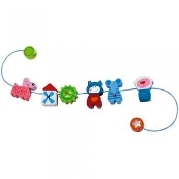HABA 3635 KiWaKe - Cadena para carrito de bebé con diseño de varios animales