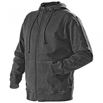 Blaklader Zippered Hooded Sweatshirt Grey XS