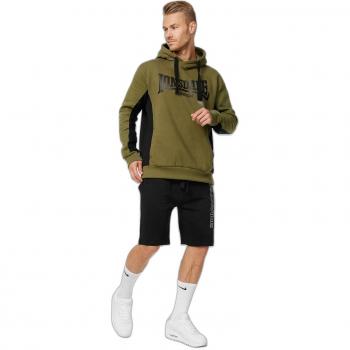 Lonsdale Balmullo Olive Men's Hoodie