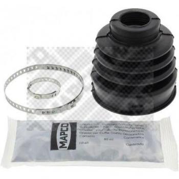 Juego de fuelles para árbol de transmisión MAPCO 18019, incluye fuelles de goma resistente a altas temperaturas y condiciones extremas, diseño específico para un ajuste perfecto, fácil instalación, compatible con diversos modelos de vehículos
