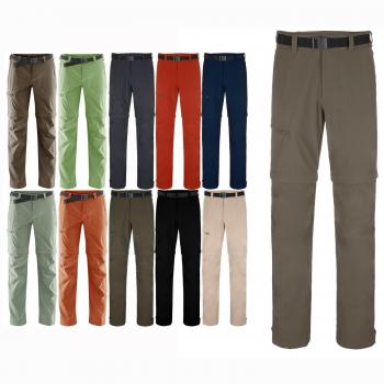 Maier Sports Tajo Men's Zip-Off Outdoor Pants with 4 Pockets, Regular Fit, Ensign Blue